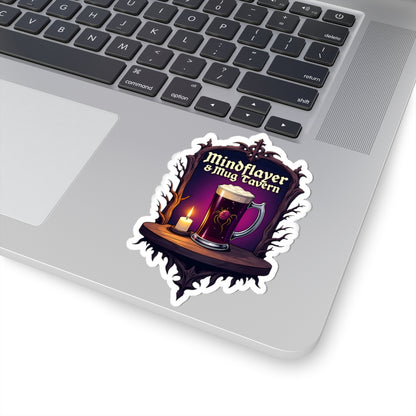 Mindflayer & Mug Tavern Stickers